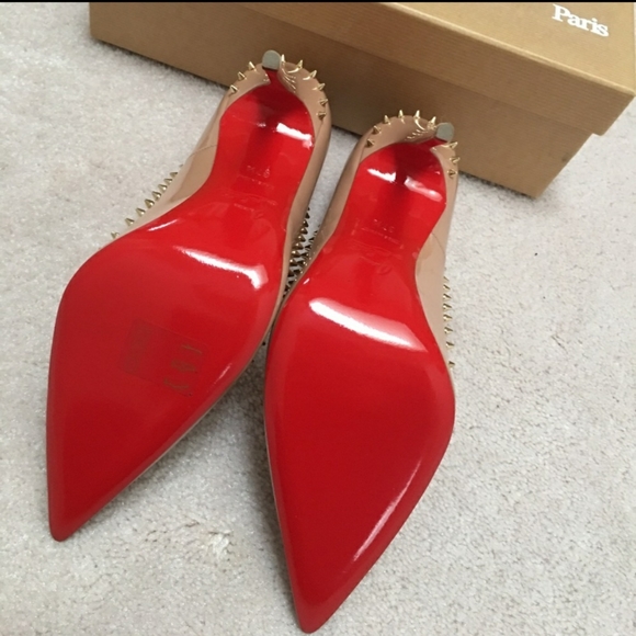 ⚡👠 Never Worn Christian Louboutin Anjalina 120mm - Picture 2 of 3